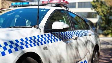 Close up of a Police vehicle, Sydney, Australia